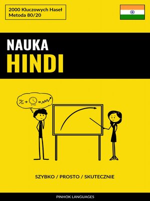 cover image of Nauka Hindi--Szybko / Prosto / Skutecznie